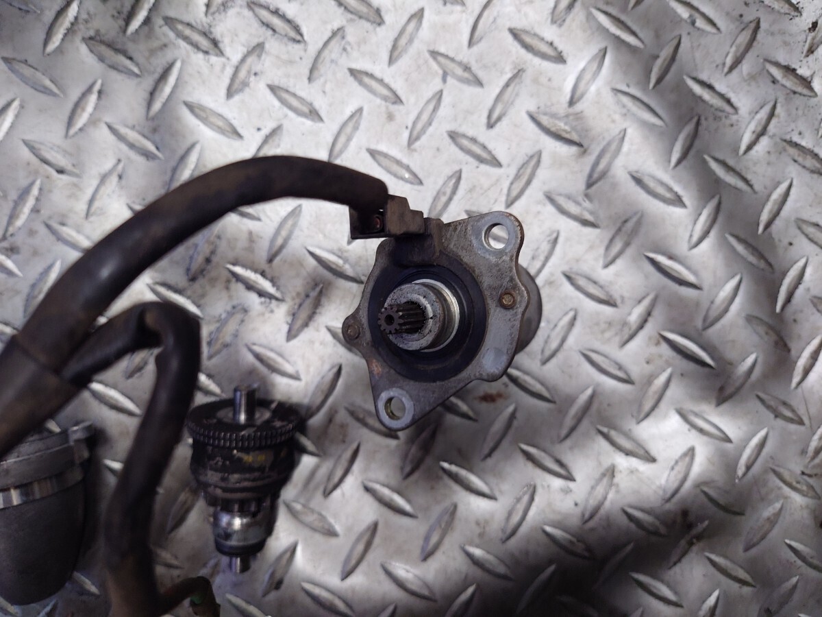 ホンダ ライブディオ 純正 セルモーター スターターギア リダクションギア AF34拍卖