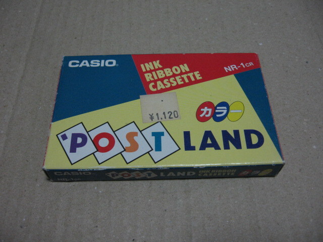CASIO カシオ ポストランド インクリボンカセット カラー NR-1CR (MADE IN JAPAN)拍卖