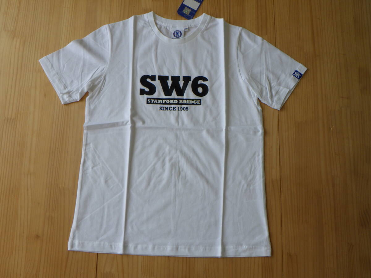 チェルシーFC Tシャツ Mサイズ SW6 ホワイト拍卖