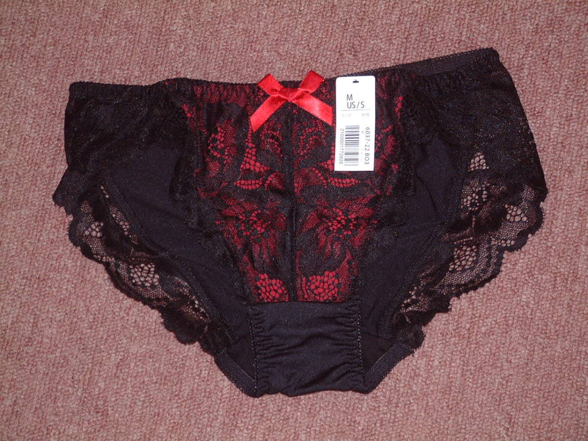 ★送料込み★★エメフィール カシュクールレース プレーンショーツ Mサイズ バーガンディー 603722 BO3拍卖