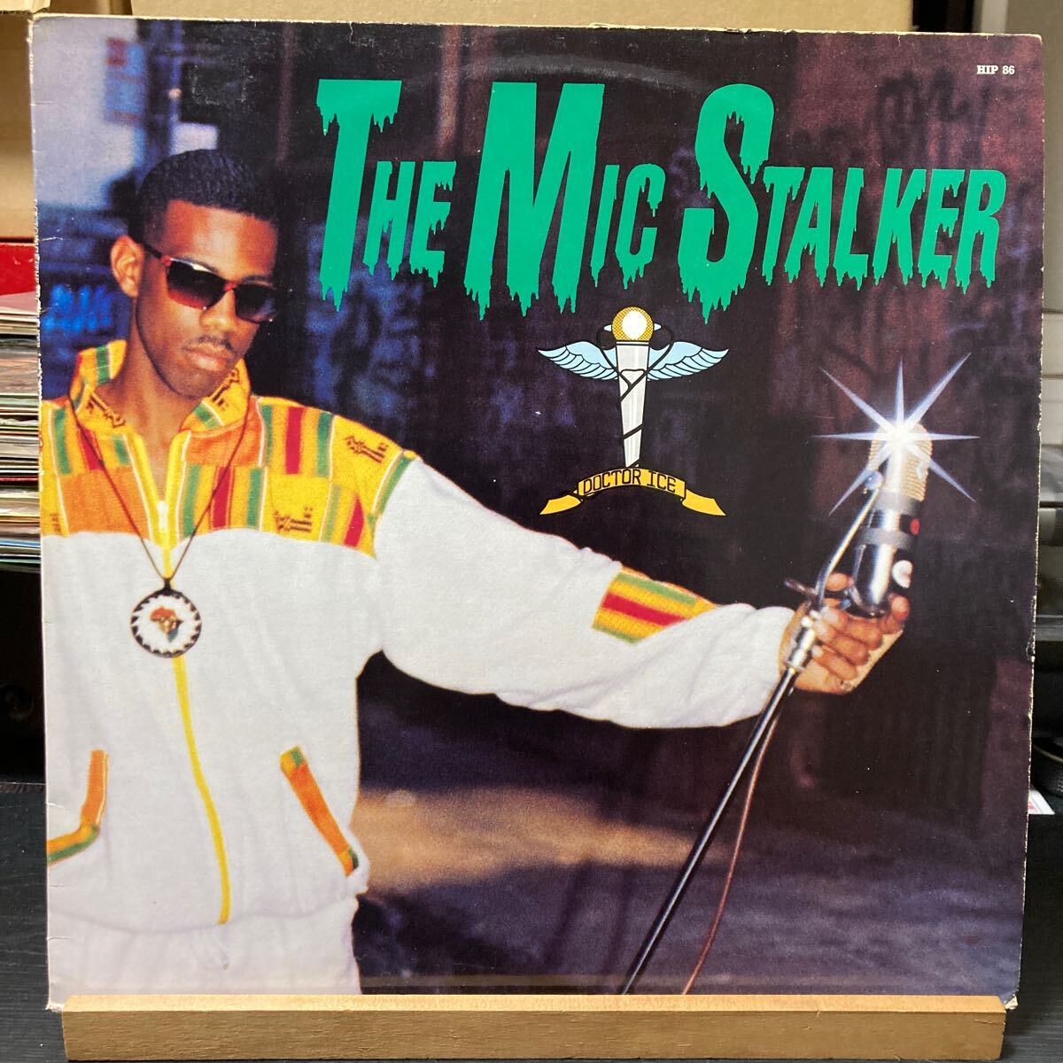 Doctor Ice 【The Mic Stalker】LP Jive HIP 86 HipHop 1989 UK盤拍卖