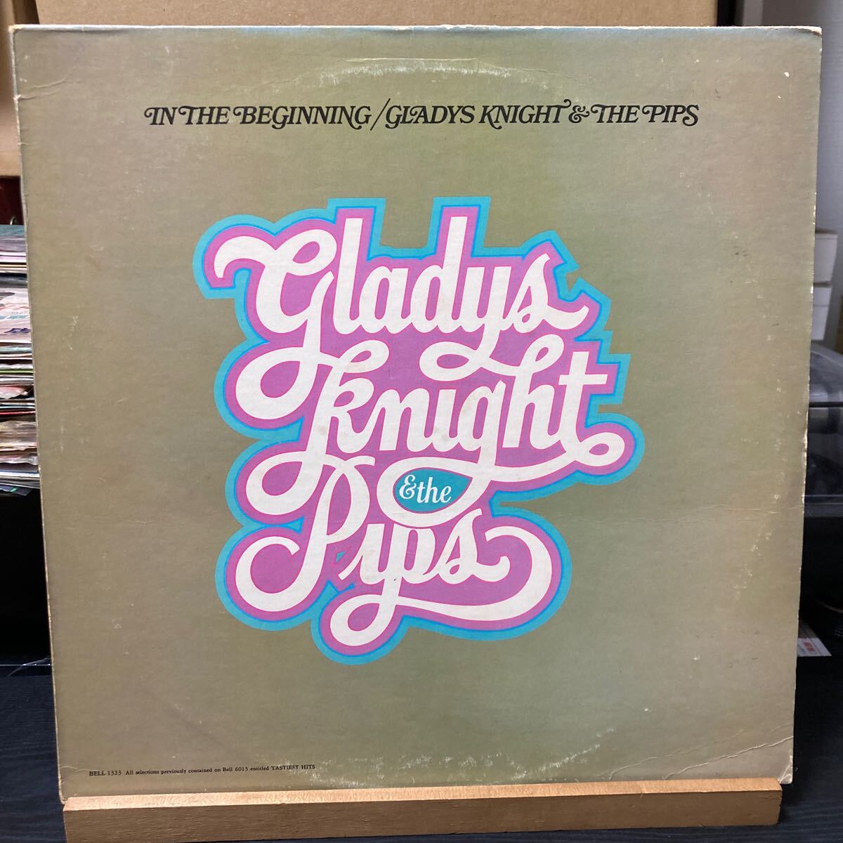 Gladys Knight And The Pips 【In The Beginning】LP Bell Records Bell 1323 Funk Soul拍卖