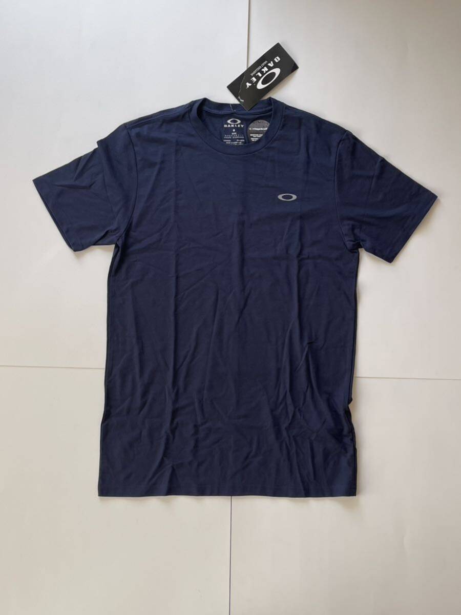 オークリー Tシャツ 新品 Mサイズ ブルー 半袖Tシャツ OAKLEY 半袖 直輸入拍卖