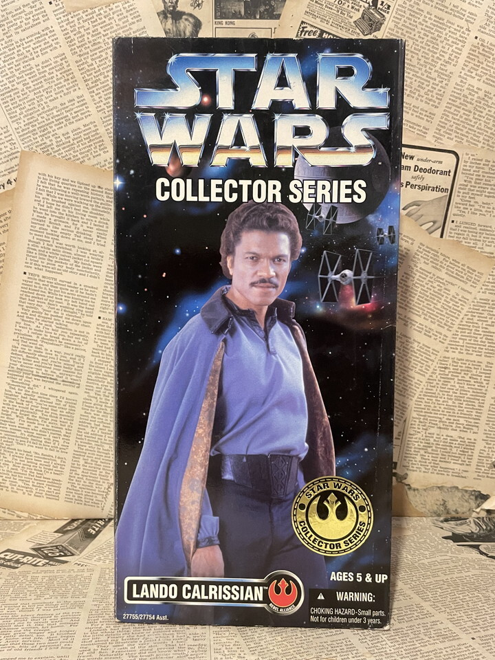 ☆1990年代/スターウォーズ/12インチフィギュア即決ビンテージKennerケナー/Star Wars/Figure(Land Calrissian/MIB) SW-106拍卖