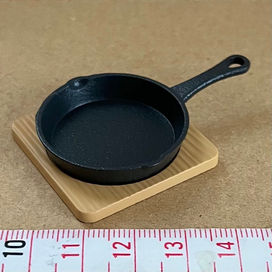 スキレット ミニチュア品 リーメント 今日の朝ごはん ぷちサンプル拍卖