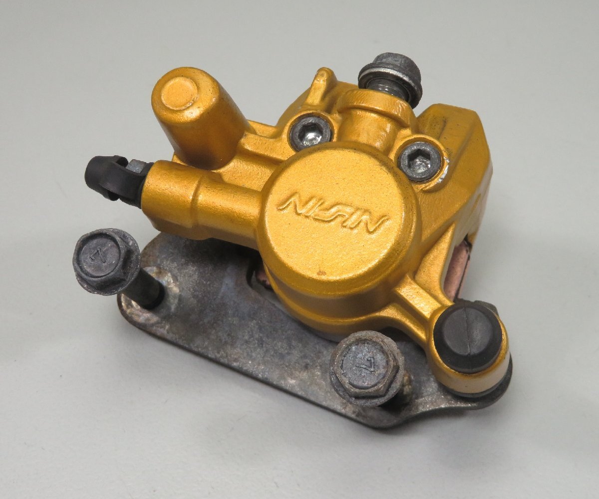 KSR110/KL110D 純正 NISSIN/ニッシン フロントブレーキキャリパー 実動車外し 検 ノーマル カスタム 1拍卖