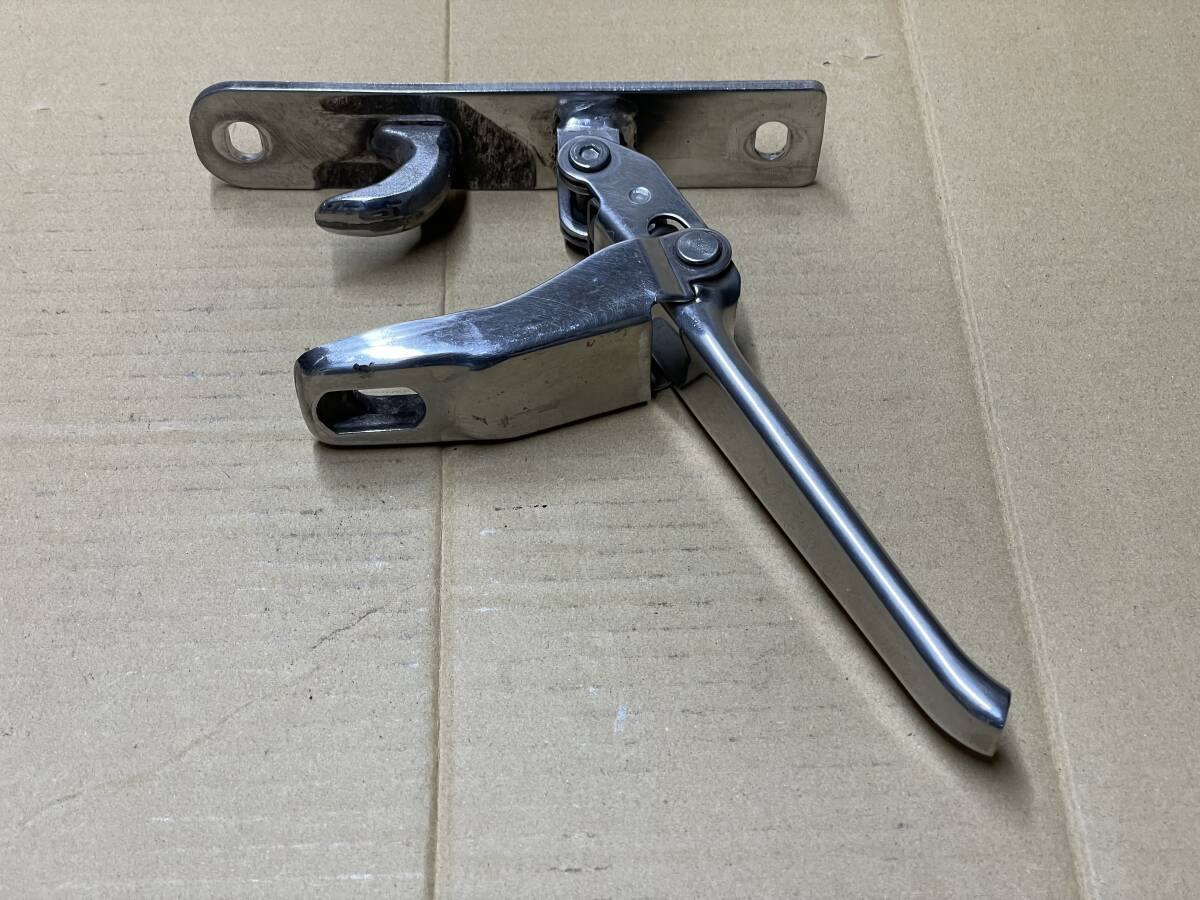 エビカン★平ボディー用★ステンレス製★1点★バネカン★エビ金ハンドル★デコトラ★平21Uス拍卖