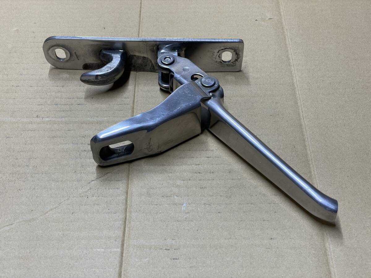 エビカン★平ボディー用★ステンレス製★1点★バネカン★エビ金ハンドル★デコトラ★平23Wス拍卖