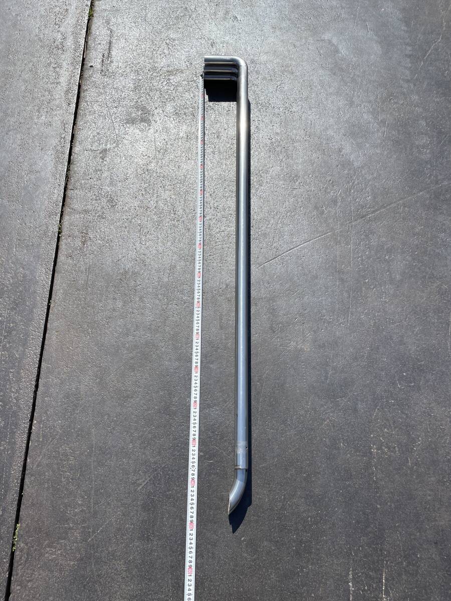 丸パイプ★1480mm★3本★Π数34mm★Φ34★ステンレス製★サイドバンパー用★サイドガード用★即決★34ま23K3拍卖