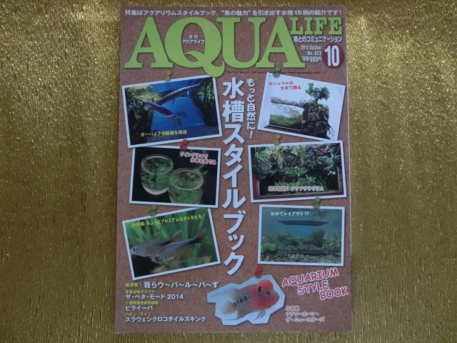 ★アクアライフ2014-10★もっと自然に! 水槽スタイルブック★拍卖