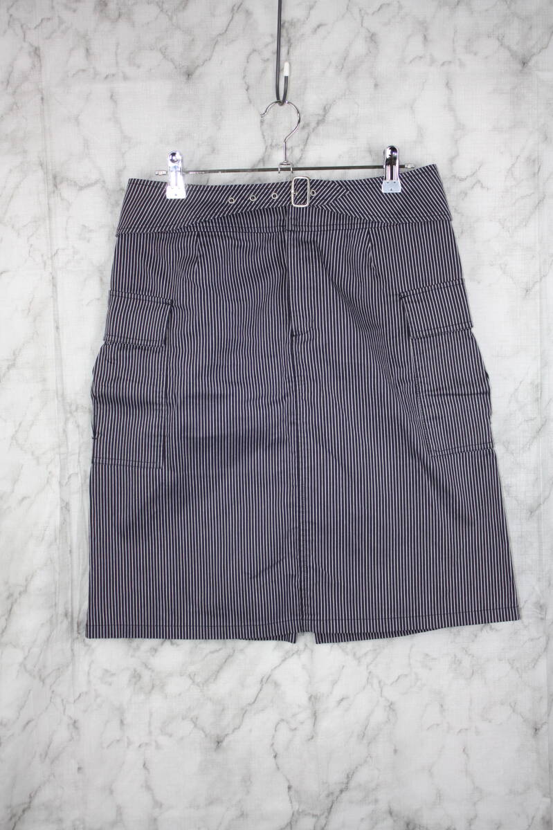 a.v.v アヴェヴェ スカート ストライプ サイズ40(Lサイズ相当)拍卖