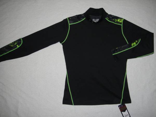 新品☆CGインフラレッドロングスリーブモックMFT6610 BLK/HYG拍卖