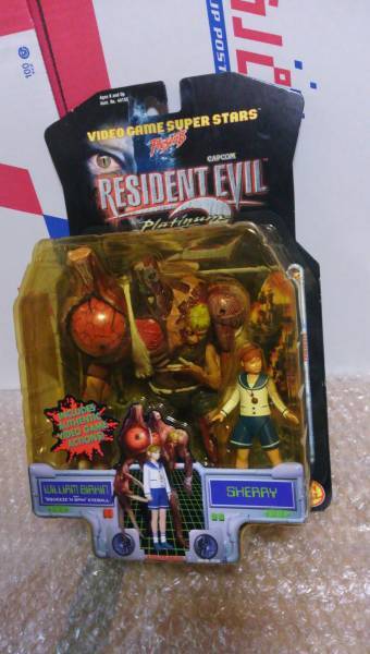 【未開封】トイビズ バイオハザード フィギュア G シェリー Resident Evil 2 William Birkin and Sherry toy biz拍卖