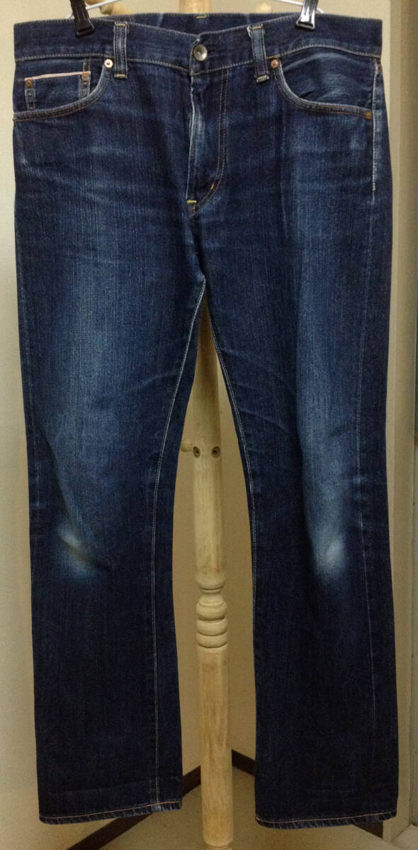ユニクロ セルビッジ 上級デニム S002 W45cm(90cm) L82cm 良品拍卖