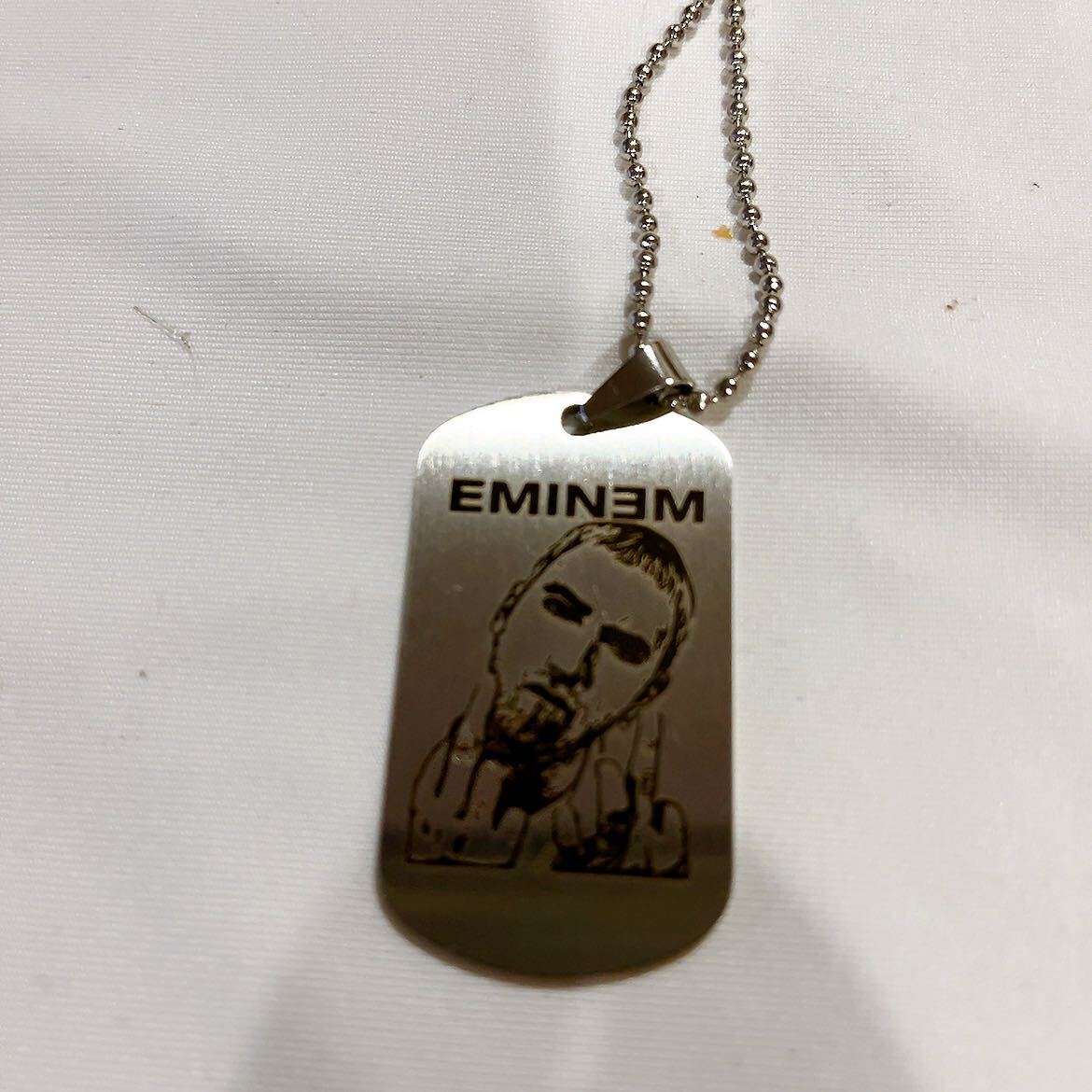 新品★ホワイト★EMINEM★エミネム★ペンダント★ユニセックスネックレス 拍卖