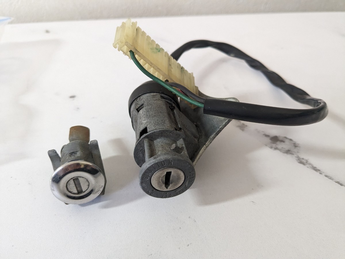 HONDA ホンダ AF09 タクト tact キー無し キーシリンダー セット ベース 鍵 カギ クレタク クレージュタクト 拍卖