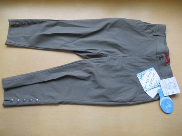 婦人七分丈ストレッチパンツ・W64㎝・1着・W644拍卖
