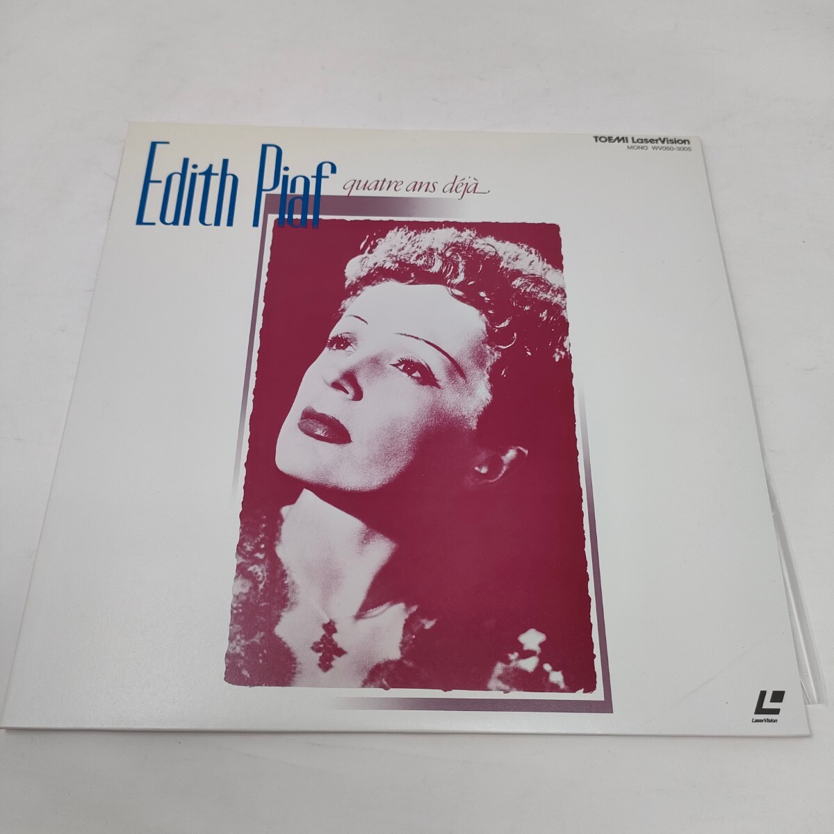 LD エディット・ピアフ/エディット・ピアフの生涯 レーザーディスク 再生確認済み 即決 送料込み Edith Piaf拍卖