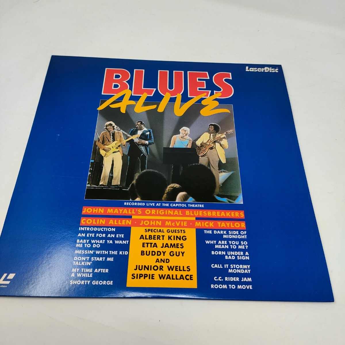 LD ブルース・アライブ BLUES ALIVE ジョン・メイオール ミックテイラー 即決 送料込み 再生確認済み レーザーディスク拍卖