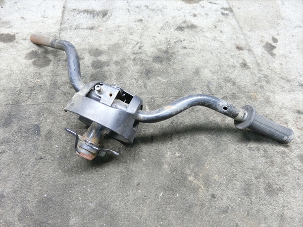 ヤマハ ギア 50 GEAR UA06J 純正 ハンドル バー 曲り無 ①拍卖