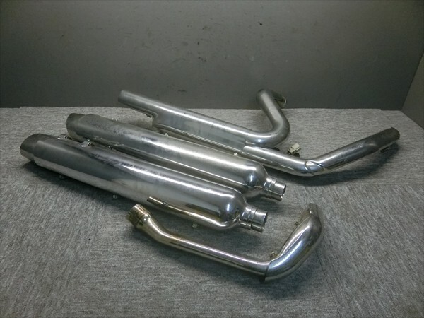 ハーレーダビッドソン ツーリング FLHTCU 1580 純正 マフラー サイレンサー エキパイ フルエキ O2センサー ヒートガード拍卖