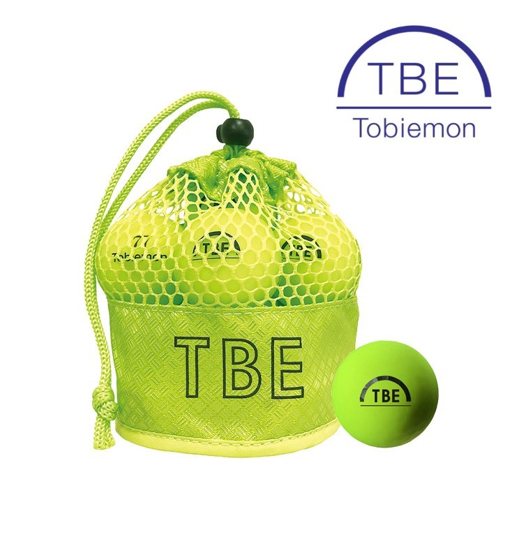 新品★飛衛門★TOBIEMON★《公認球》 メッシュバッグ入り 2ピース★蛍光マットカラー★【T-2MY】マットイエロー★3袋★36球★トビエモン拍卖