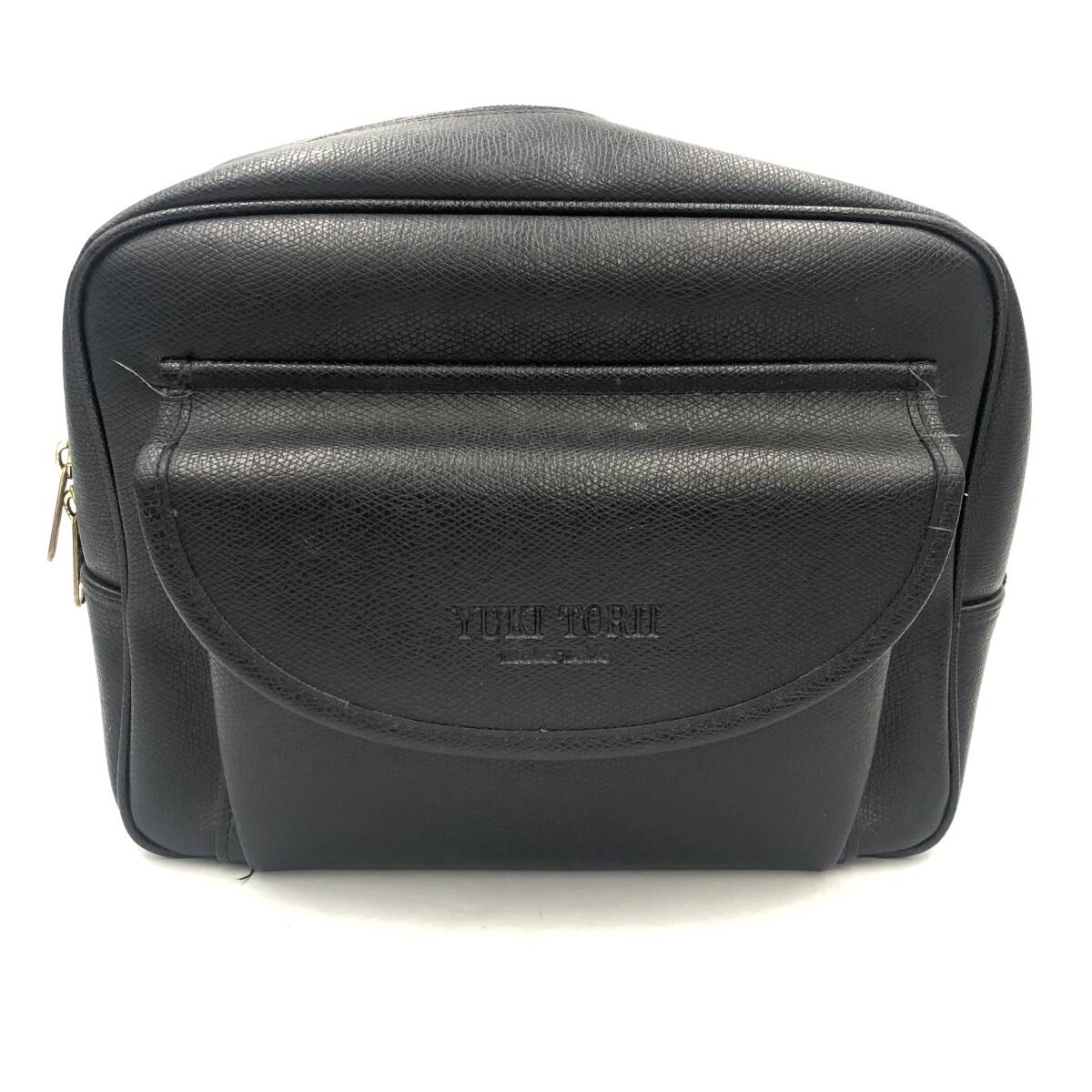 【YUKI TORII】ミニリュックサック 小さい ユキトリイ 鞄 バッグ レディース レザー ブラック系 黒色拍卖