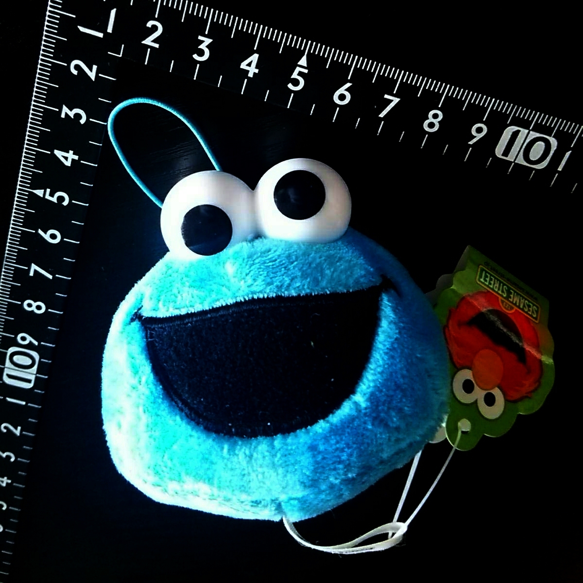 非売品☆セサミストリート☆エルモちゃん☆ミニ☆ぬいぐるみ☆ストラップ☆ブルー☆②☆残1拍卖