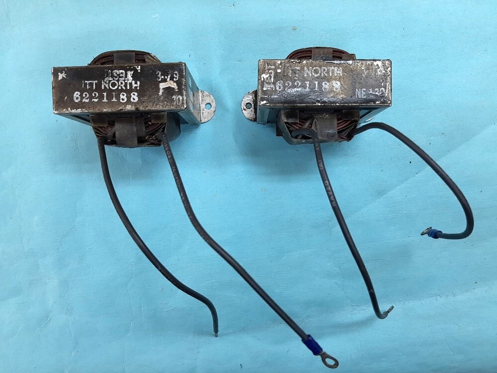 即決あり■ヒーターチョーク 5mH 8ADC ITT NORTH 2個組拍卖