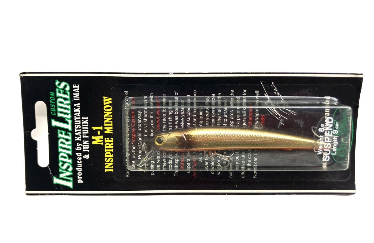 未使用☆エバーグリーン EVERGREEN M1 インスパイアミノー ステインゴールド 検索(釣猫)拍卖