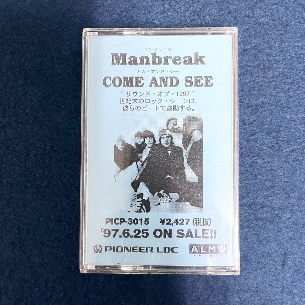 希少! レア! プロモ Manbreak Come And See カセットテープ 非売品 マンブレイク カムアンドシー digjunkmarket拍卖