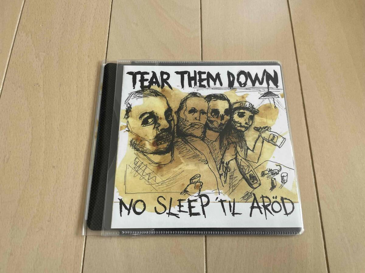 ★Tear Them Down『No Sleep 'Til Arod』CD★swedish punk/bombshell rocks 拍卖
