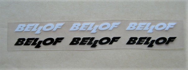 ラスト品・●ベロフ製/ 正規品・BELLOF・ミニステッカー・タイプ② /未使用品●拍卖