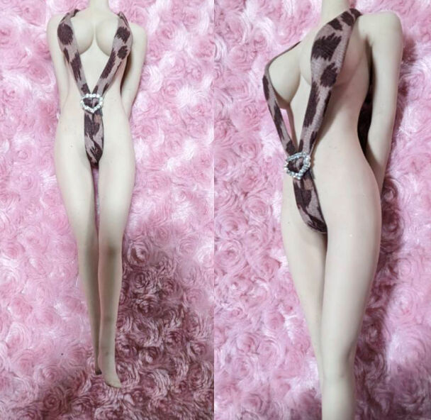 1/6ドール用 TBLeague ファイセンS07 オープンクロッチ ヒョウ柄 コスチューム拍卖