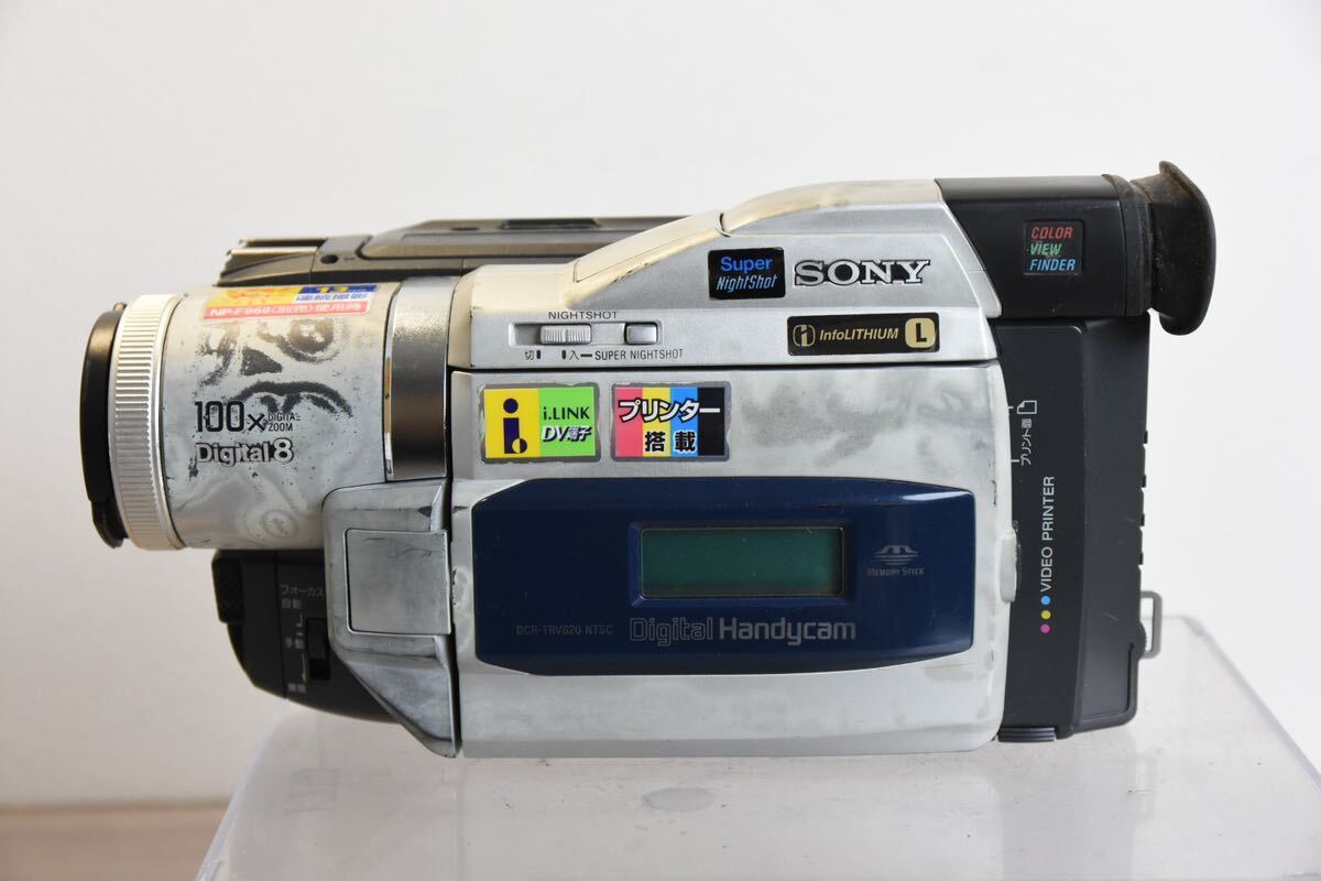 デジタルビデオカメラ SONY ソニー ハンディカム DCR-TRV820 240320W5拍卖