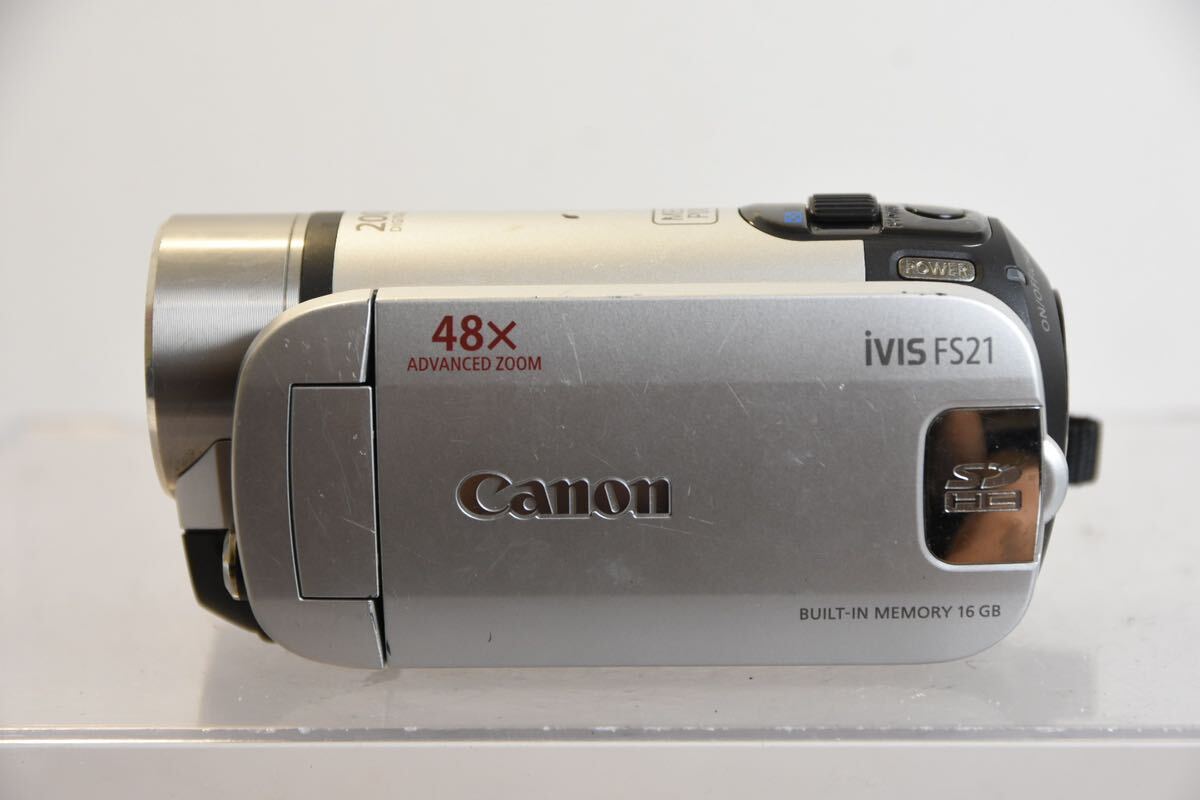 デジタルビデオカメラ Canon キャノン iVIS FS21 240310W30拍卖