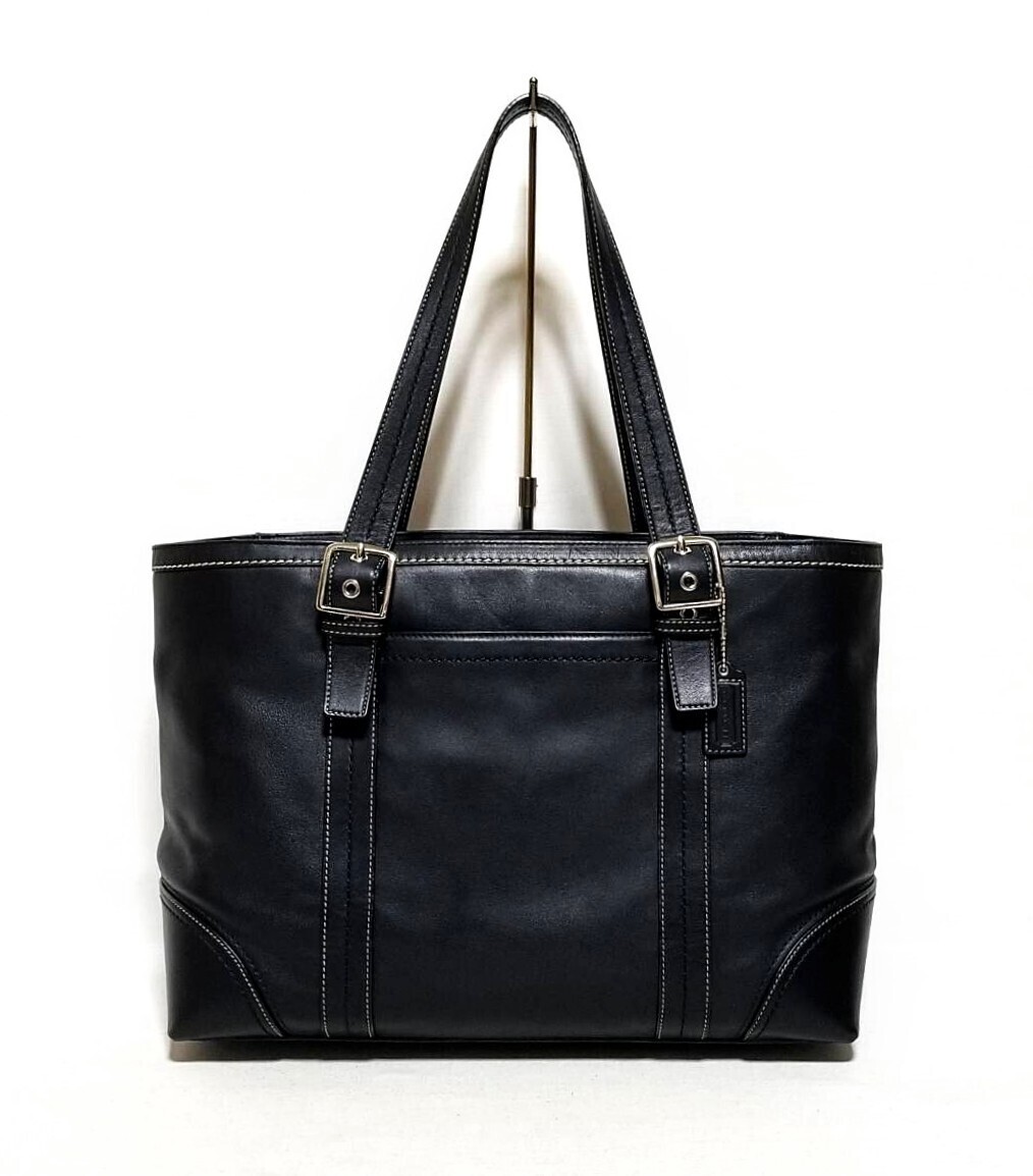 スタイリスト 私物 出展 高級 COACH コーチ BLEECKER PEBBLED LEATHER WEEKEND TOTE 大容量 レザー トート バッグ 肩がけ 2WAY拍卖