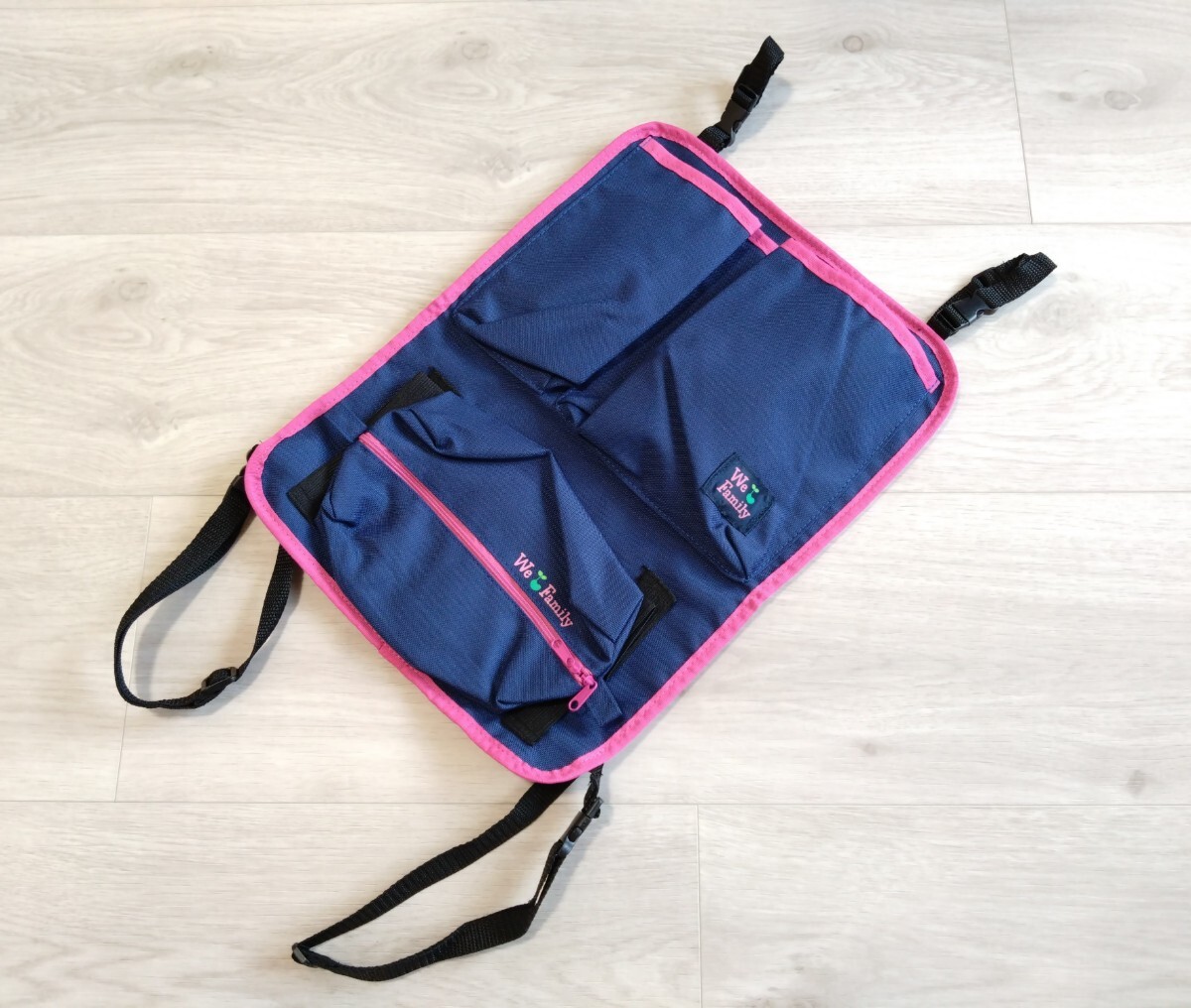 新品★おでかけラック(車用カーラック/ベビーカー用バッグ)★おむつケース/小物入れ/お菓子入れ★非売品/まめこみ/雪印ビーンスターク拍卖