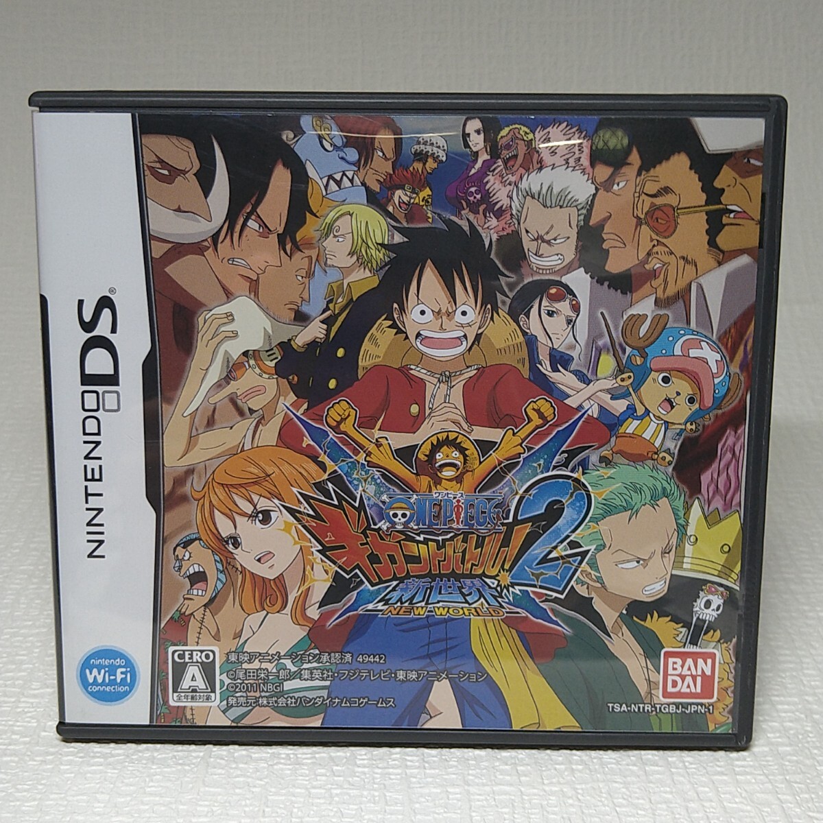 【DSソフト】/ ワンピースギガントバトル!2新世界 管理No2-050 同梱包大歓迎!!拍卖