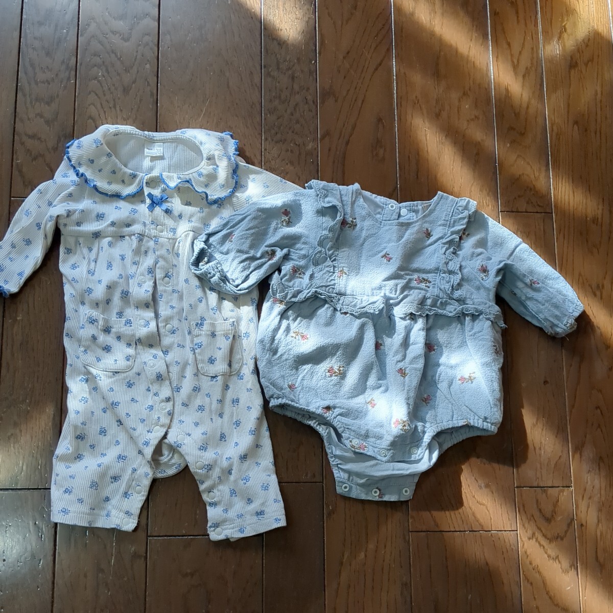 女の子 ベビーサイズ70 2着 ロンパース拍卖