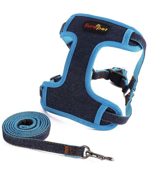 ハーネス 胴輪 リード ソフト ペット用品犬用ハーネスベストハーネス M拍卖