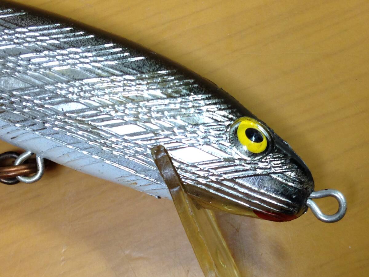 ★NORMAN★ ノーマン フローティング ミノー 8.7cm ブラックシルバー 検索用 レーベル #18-2406拍卖