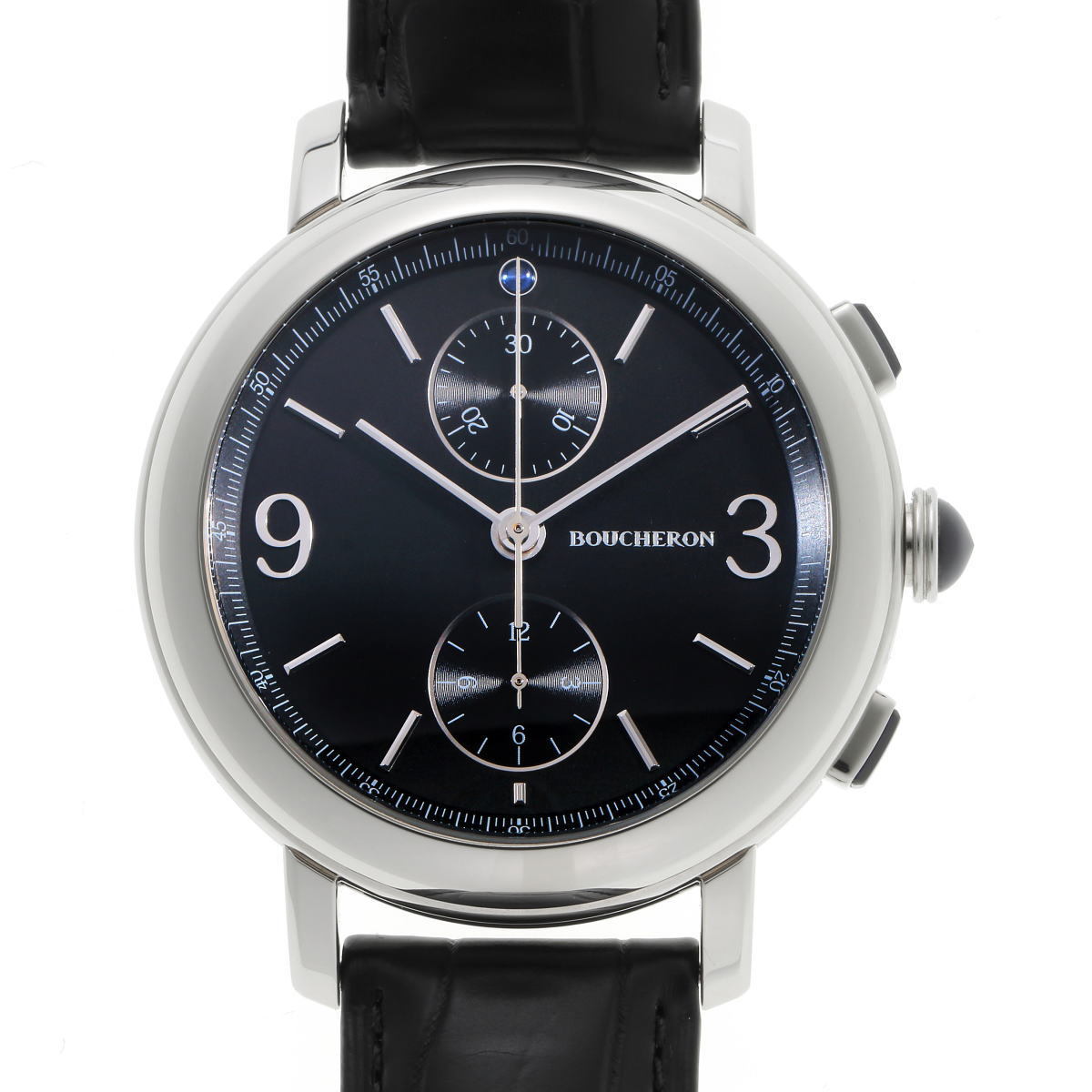 BOUCHERON ブシュロン エピュール クロノグラフ オートマチック WA021302 SS メンズ 時計 2310302拍卖