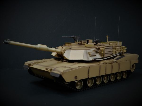 【Ver.7.0・赤外線ユニット・BB弾発射・サウンド・発煙仕様 2.4GHz】Heng Long 1/16 戦車ラジコン アメリカ軍 M1A2 エイブラムス拍卖