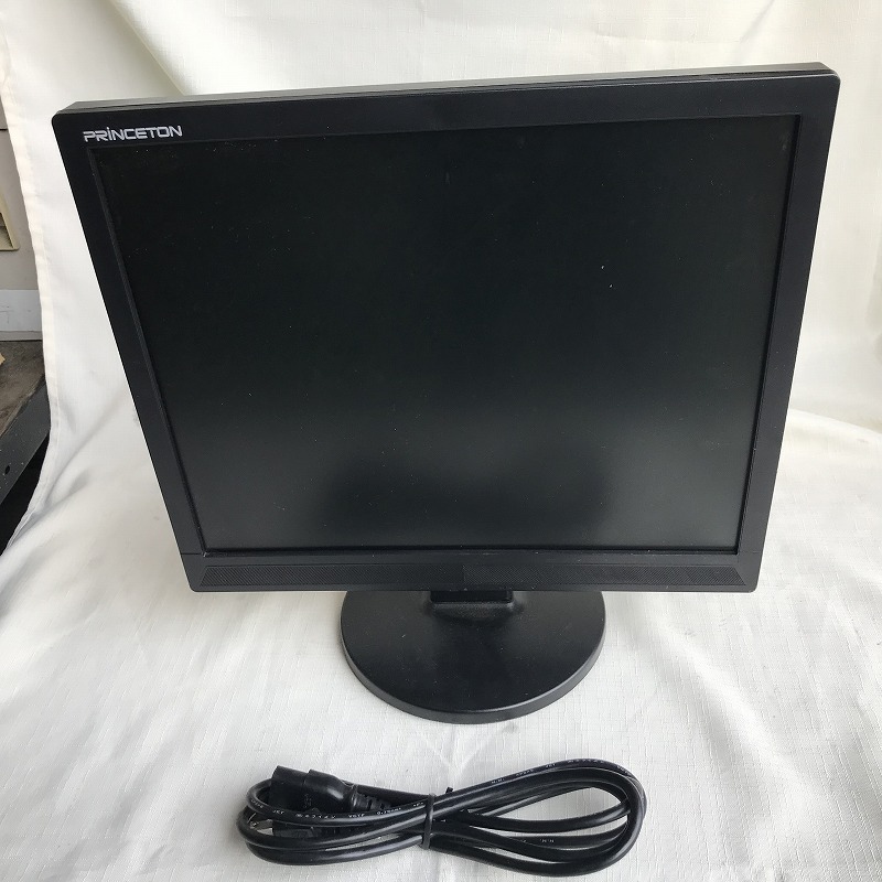 □Princeton PTFBCF-17 17型 液晶モニター ディスプレイ/ 動作OK 液晶面良好<K1005R9chu2-3>拍卖