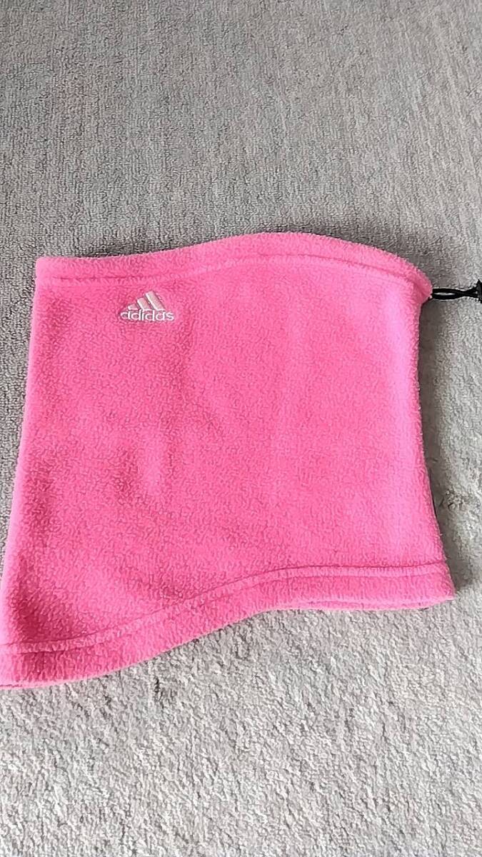 ネックウォーマー adidas アディダス ピンク 中古拍卖