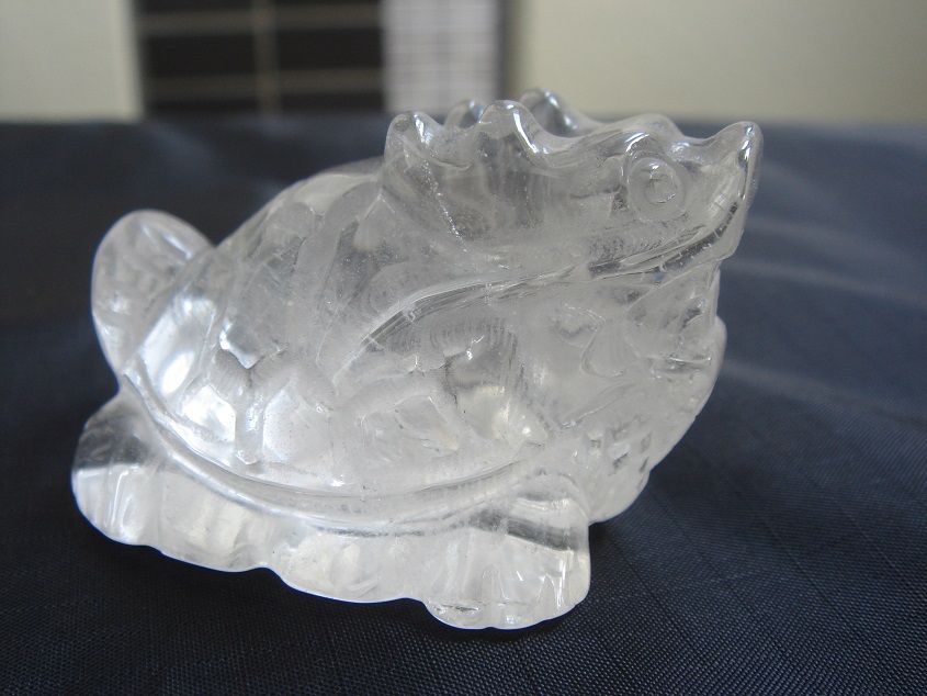 ☆超希少,風水,お守り,極上品,5A級天然クリスタル水晶龍亀置物A1拍卖