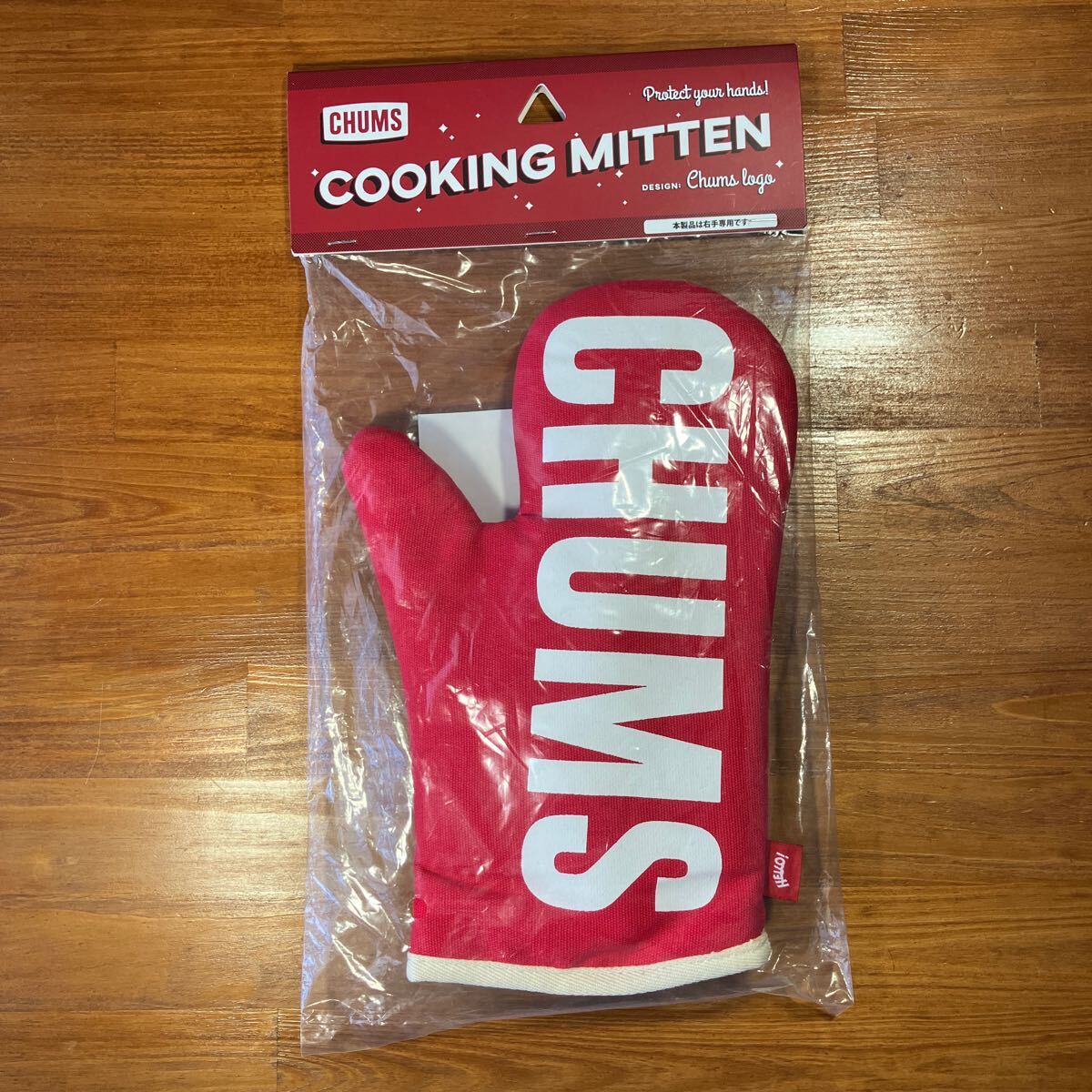 【送料無料/新品】CH62-1422 CHUMS チャムス クッキングミトン Cooking Mitten (アウトドア グローブ) CHUMSロゴ拍卖