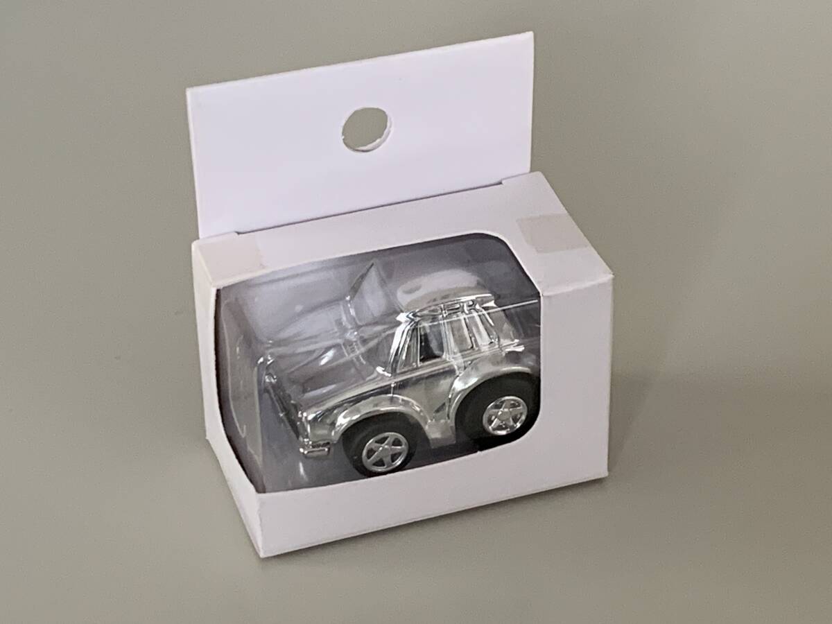 ◆NISSAN【 日産 スカイライン 2000GT-R ハコスカ 銀 シルバーメッキ チョロQ】未開封◆拍卖