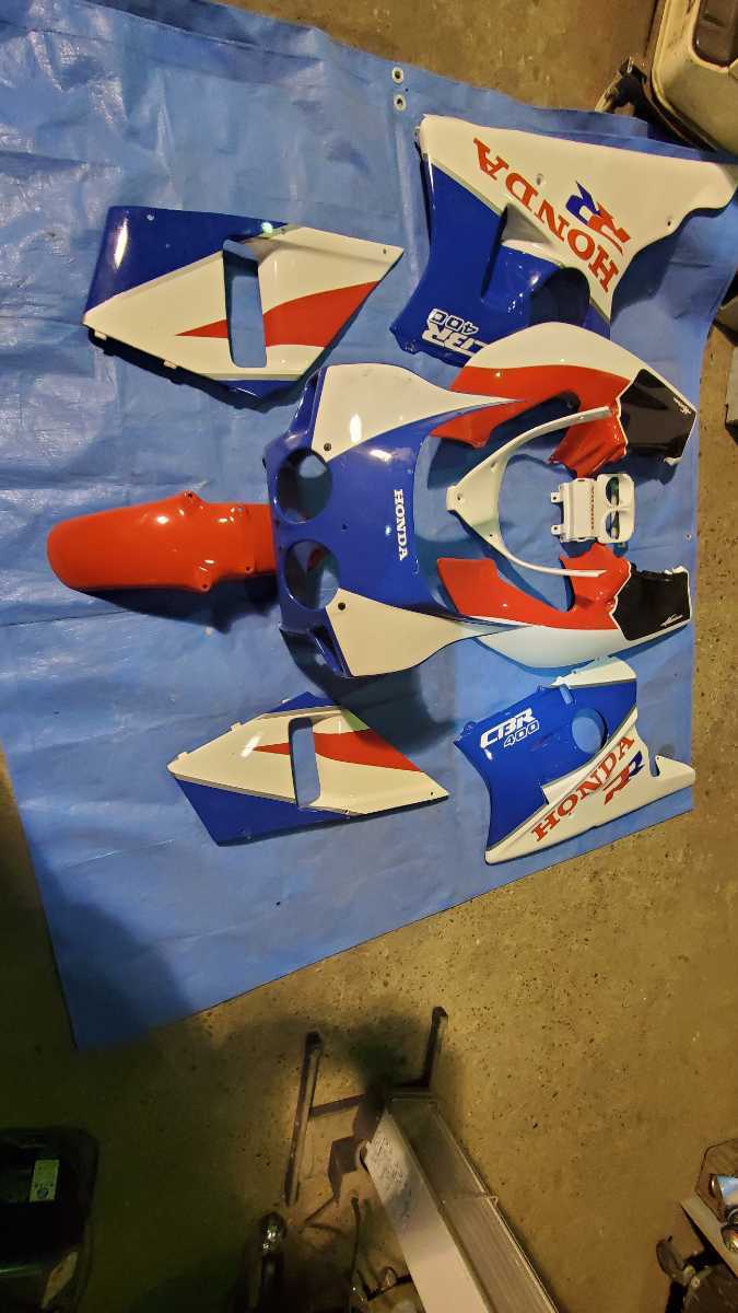 HONDA CBR400RR NC23 用社外カウルセット ジャンク拍卖